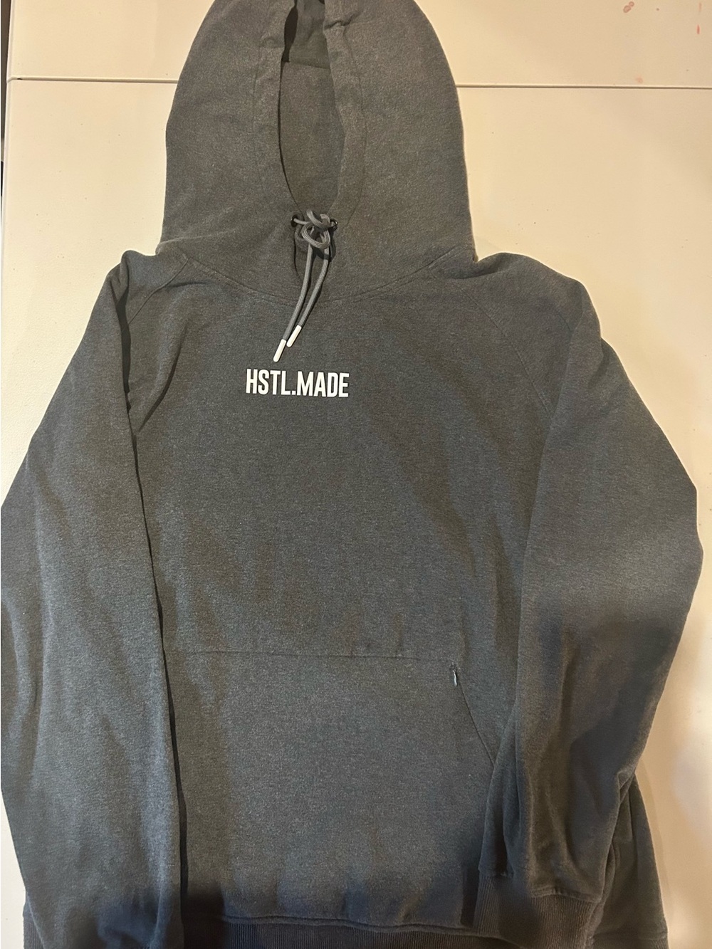 Charcoal Men's Pullover Hoodie